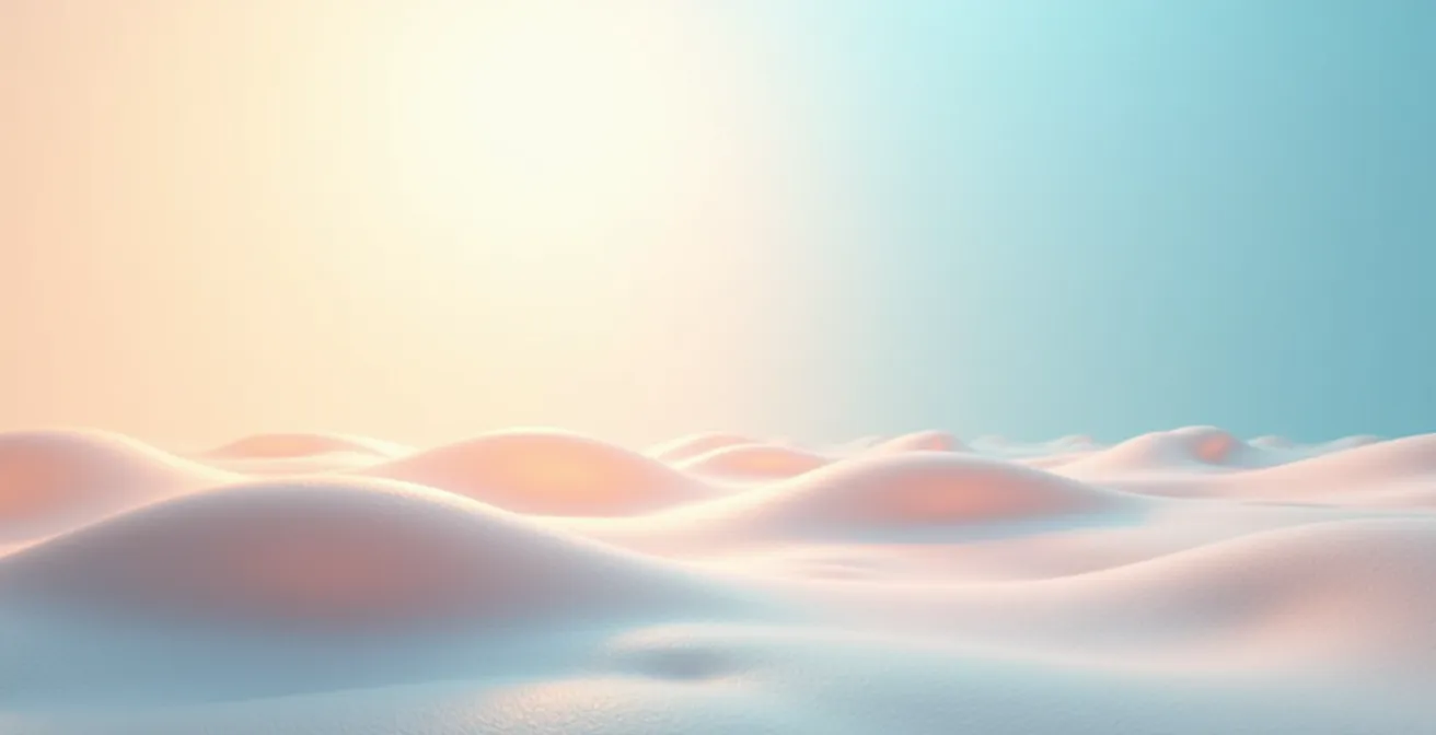 Minimalistische Darstellung beruhigter Hautzellen durch CBD