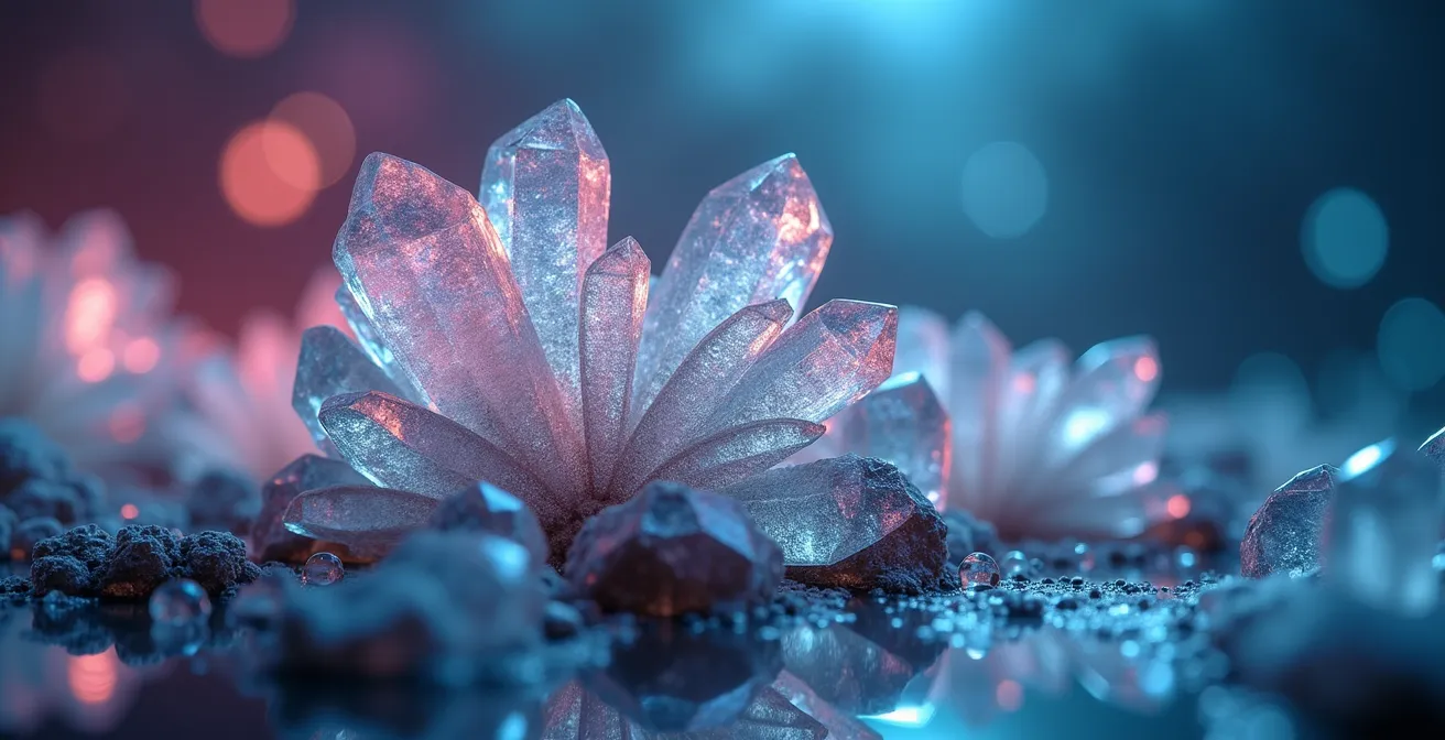 Visuelle Darstellung des Endocannabinoid-Systems mit CBD-Molekülen und Rezeptoren im menschlichen Körper