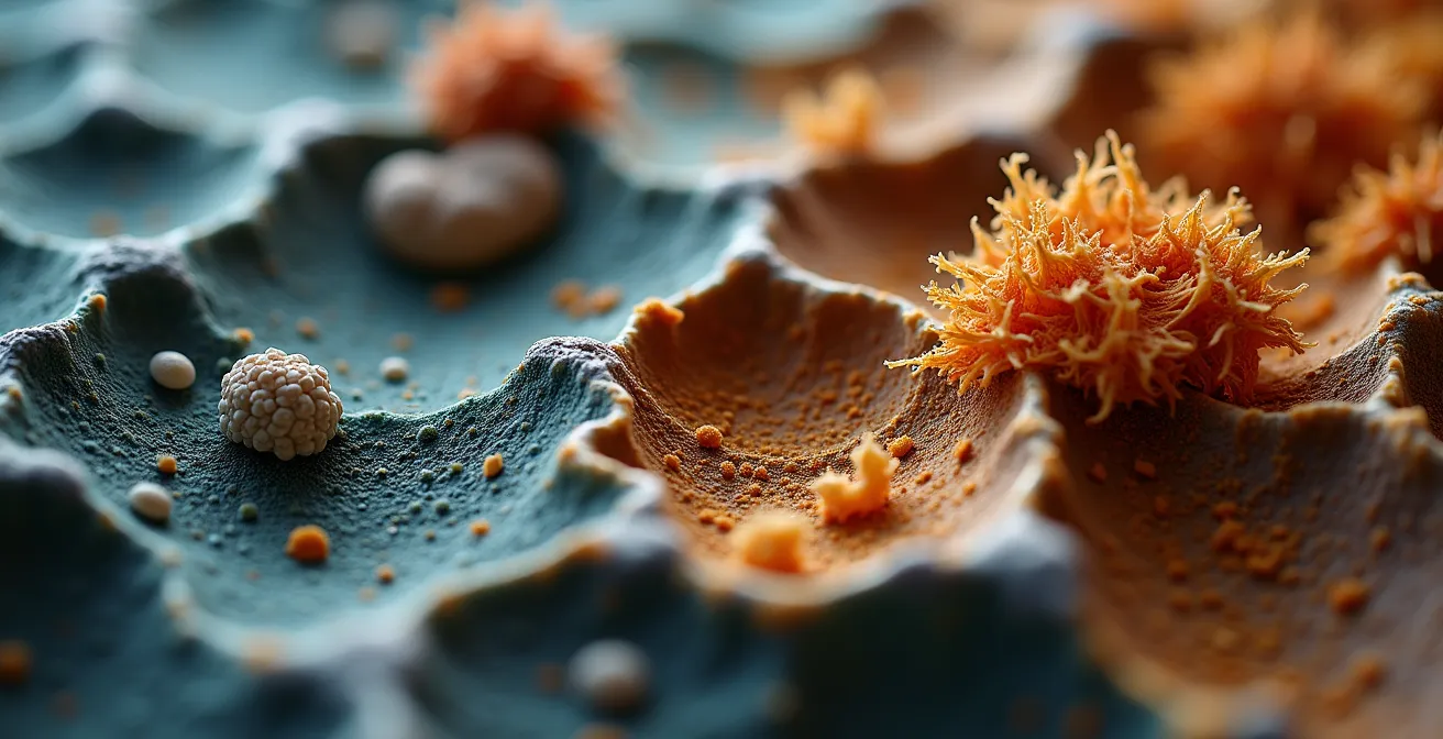 Anatomische Darstellung der Auswirkungen verschiedener Drogen auf Organe