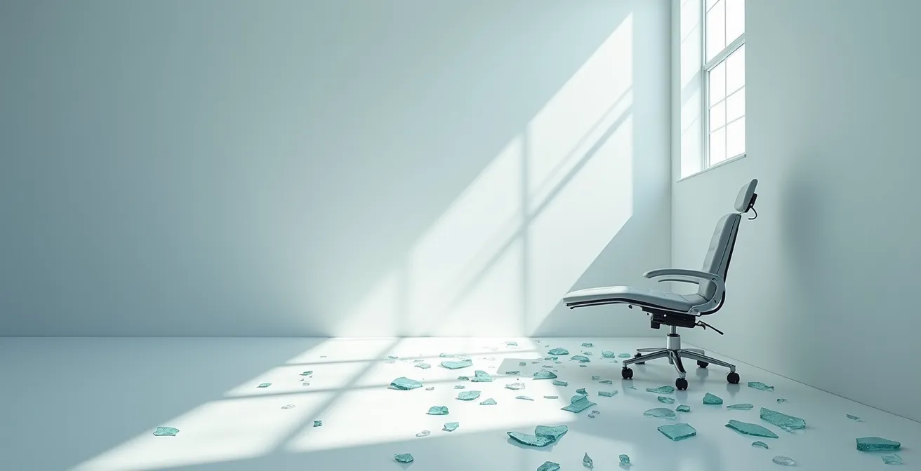 Übererregtes Nervensystem während des Entzugs visualisiert